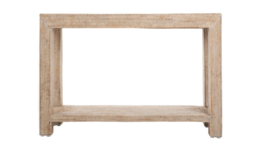 La Jolla Rattan Console Table