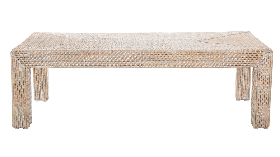 La Jolla Rattan Rectangular Coffee Table
