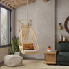 Grid Rattan Hanging Chair