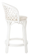 white wicker counter stools