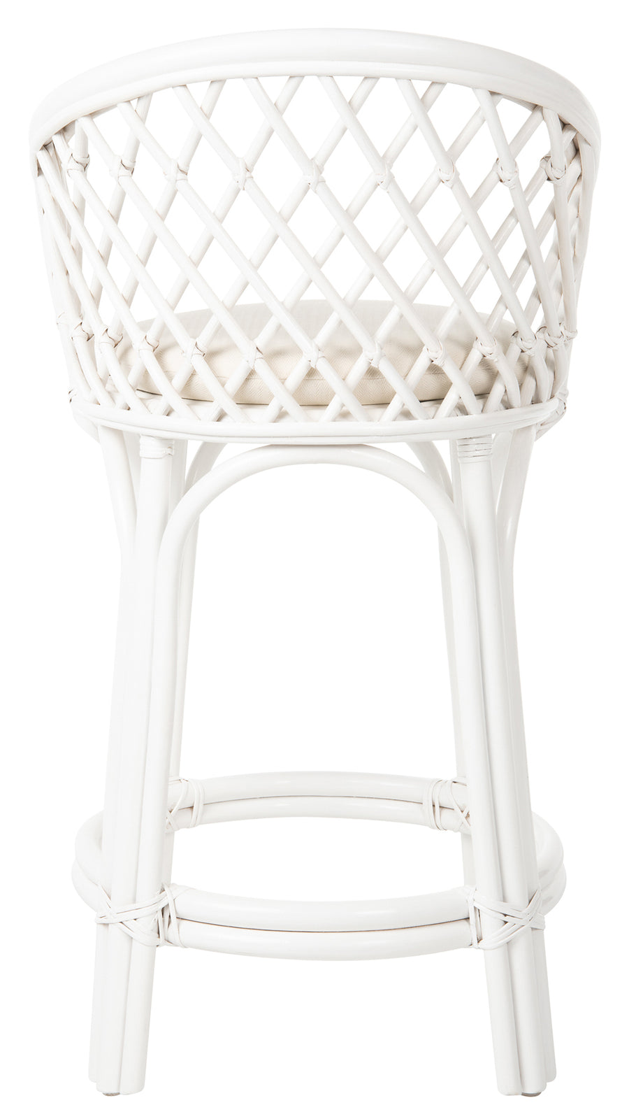 white wicker counter stools