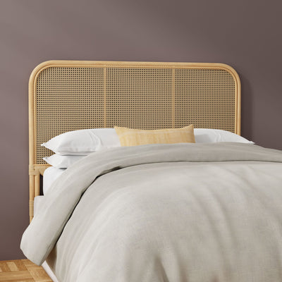 Latitude Classic Rattan Cane Headboard, Natural