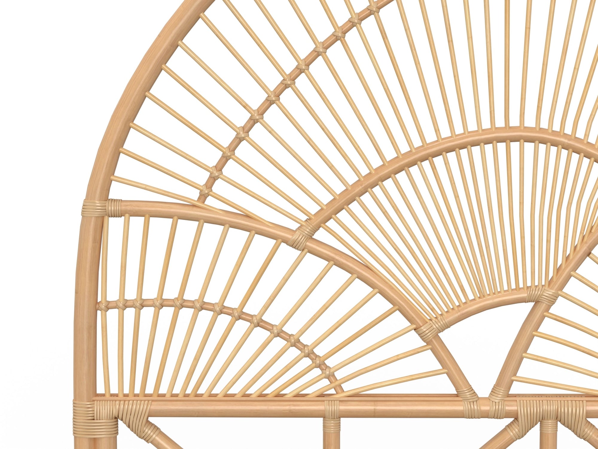 Sunrise Rattan Headboard, Natural