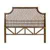 Nias Classic Rattan Headboard , Antique Brown