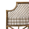 Nias Classic Rattan Headboard , Antique Brown