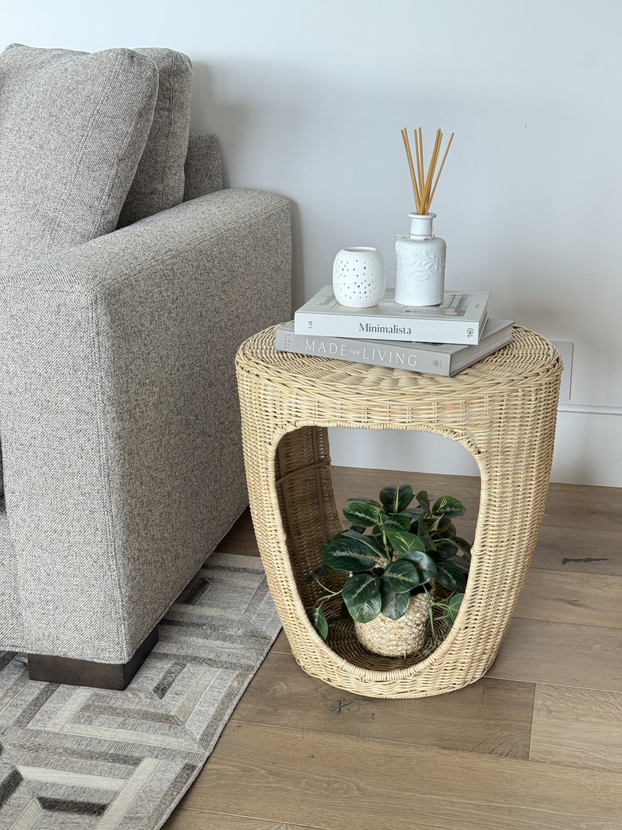 Naya Wicker Sidetable & Endtable, Natural