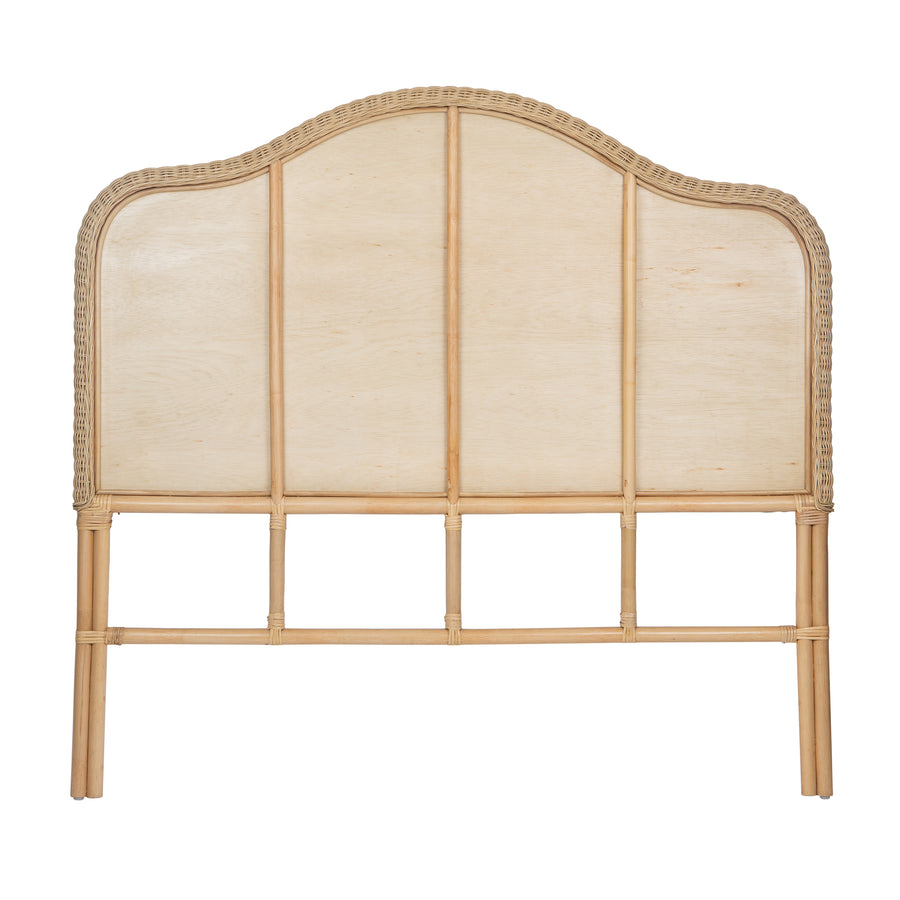 Borneo Wicker Bed Headboard, Natural