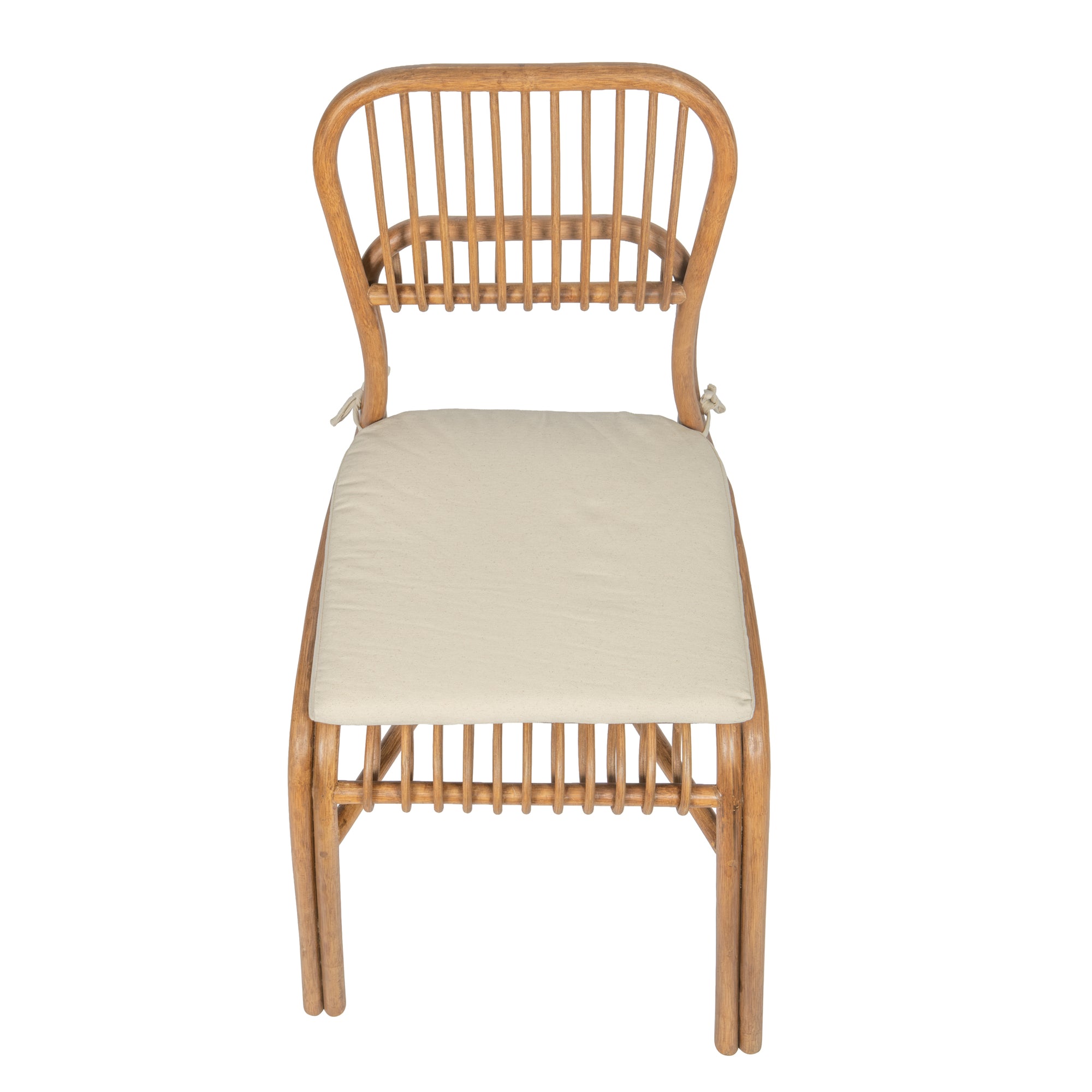 Sakha Rattan Dining Chair, Set of 2 Pieces, Brown Wash
