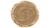 Round Sisal Placemat, Natural, Set of 2 Pieces