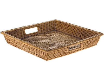 La Jolla Rattan Square Serving Tray