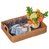 Loma Rectangular Rattan High Wall Serving Tray