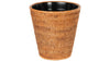 La Jolla Rattan Waste Basket with Plastic Insert