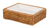 La Jolla Rattan Rectangular Soap Dish