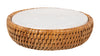 La Jolla Rattan Round Soap Dish