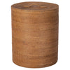 Loma Round Rattan Hamper and Laundry Basket with Removable Liner