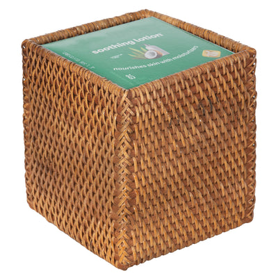 Loma Square Rattan Tissue Box Cover