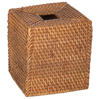 Loma Square Rattan Tissue Box Cover