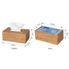 Loma Rectangular Rattan Tissue Box Cover