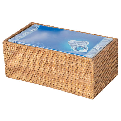 Loma Rectangular Rattan Tissue Box Cover