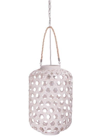 Bamboo Lantern Style Pendant Lamp