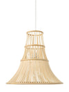 Bellona Bamboo Trumpet Pendant Lamp, Natural