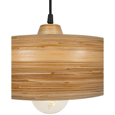 Largo Sculptural Bamboo Ceiling Pendant Hanging Lamp