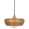 Largo Sculptural Bamboo Ceiling Pendant Hanging Lamp