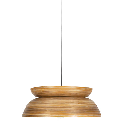 Largo Dome Bamboo Ceiling Pendant Hanging Lamp