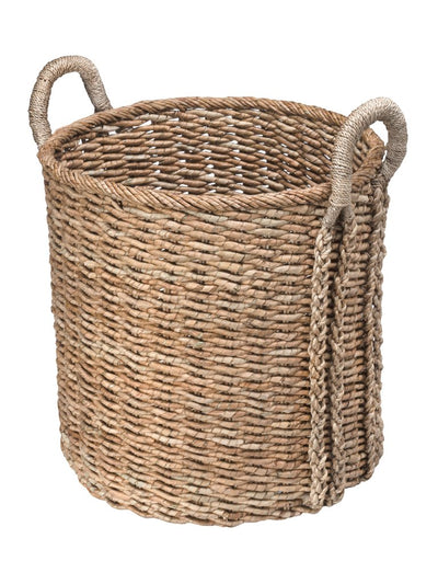 Oversized Round Seagrass Basket