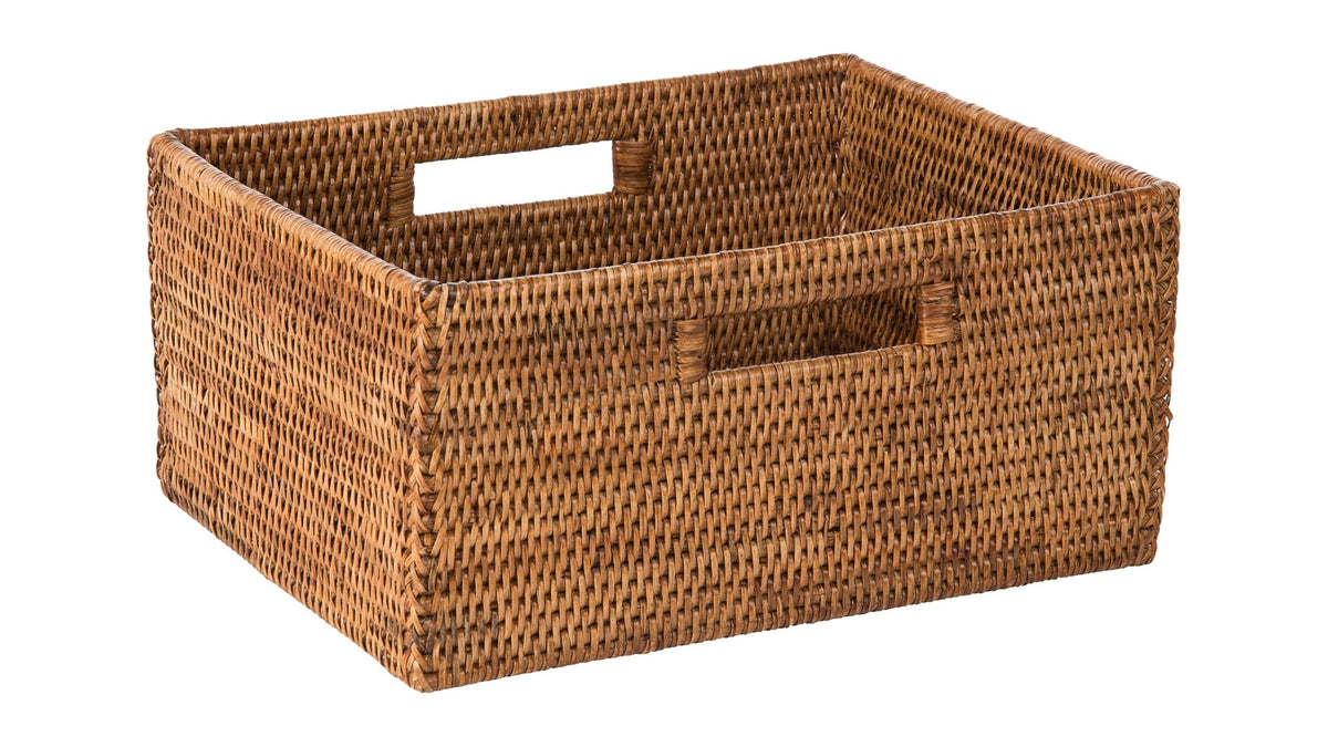 Kouboo 1060105 Rattan Core Rectangular Storage Basket