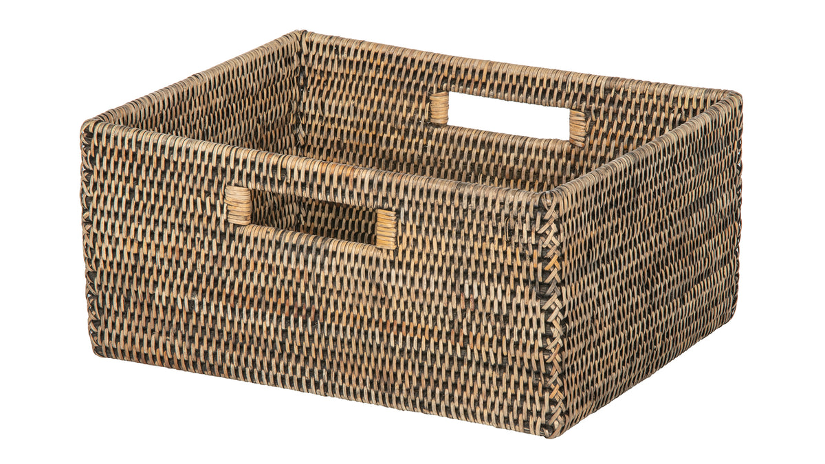 Kouboo 1060105 Rattan Core Rectangular Storage Basket