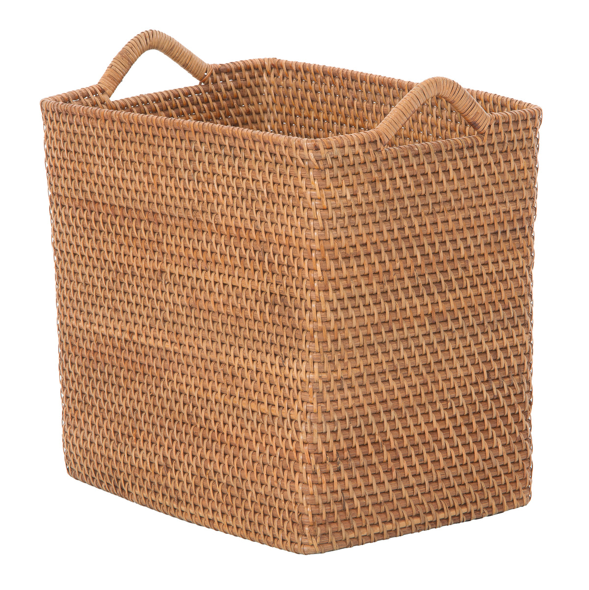 Rattan Rectangular Storage Basket Large/small 