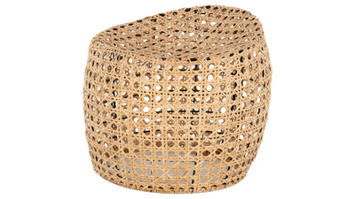 Jao Rattan Cane Stool, Natural Color