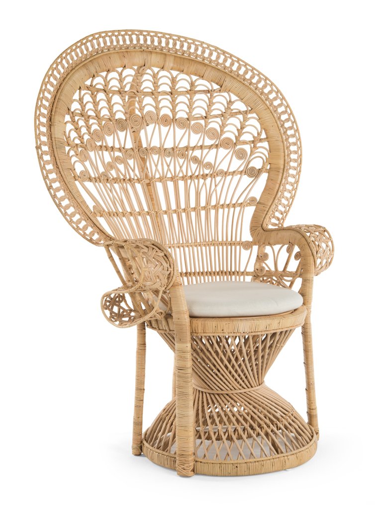 udsende elektrode rent Grand Peacock Chair in Rattan | Kouboo