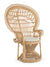 Grand Peacock Chair in Rattan