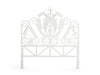 White Wicker Headboard Queen