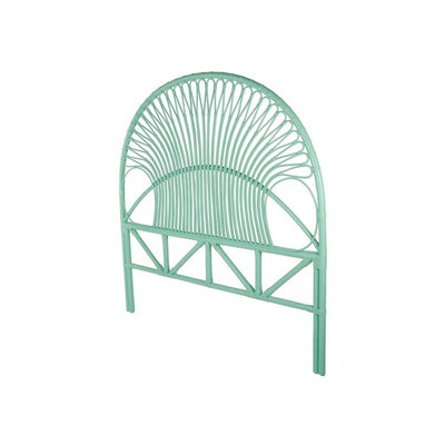 Rattan Loop Headboard, Mint