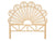 Rattan Petal Headboard,  Natural