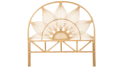 Sunflower Rattan Headboard, Natural