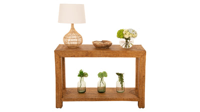 La Jolla Rattan Console Table