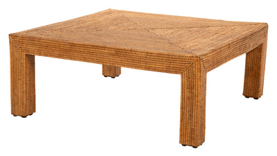 La Jolla Rattan Square Coffee Table