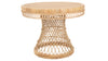 Round Rattan Peacock Dining Table
