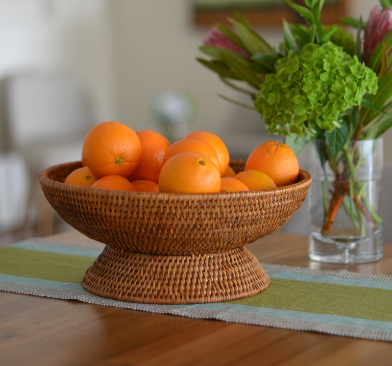 Kouboo la Jolla portafrutta in Rattan, Miele Marrone Kouboo la Jolla portafrutta in Rattan, Miele Marrone