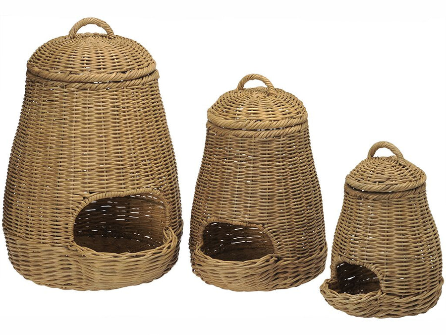 Kouboo Large Wicker Potato Onion Basket Fruit Vegetable Storage Basket