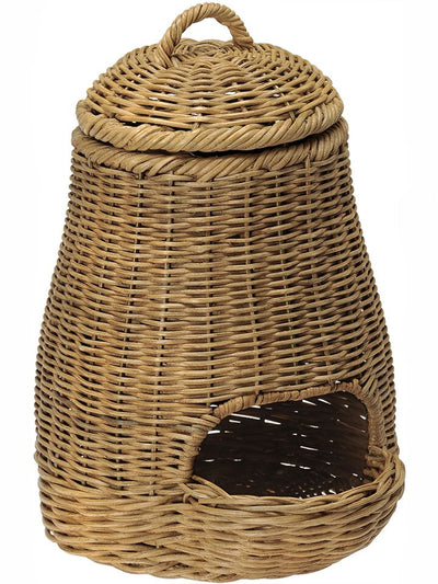 Kouboo Medium Wicker Potato Onion Basket Fruit Vegetable Storage Basket Frontview