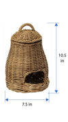 Kouboo Large Wicker Potato Onion Basket Fruit Vegetable Storage Basket