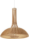 Wicker Long Neck Pendant Lamp, Natural